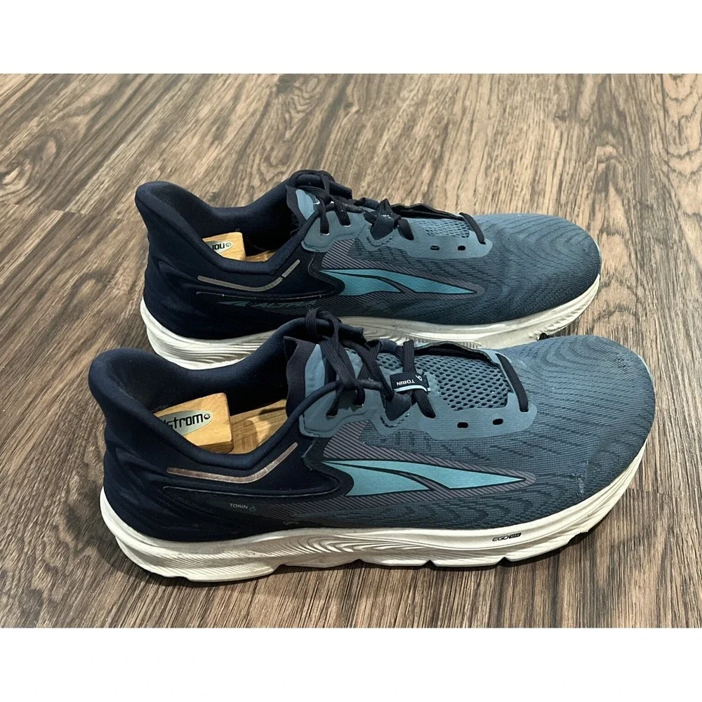 ALTRA Men's Torin 6 Road Running Shoes Mineral Blue Size 12.5 US AL0A7R6T419